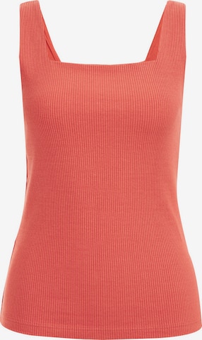 WE Fashion Top in Rood: voorkant