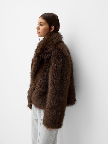 Veste mi-saison Bershka en marron