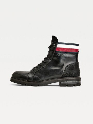 TOMMY HILFIGER Lace-up boots in Black