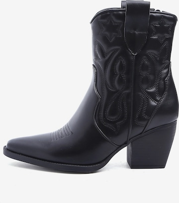 Bottes de cowboy Smile Favorites en noir : devant
