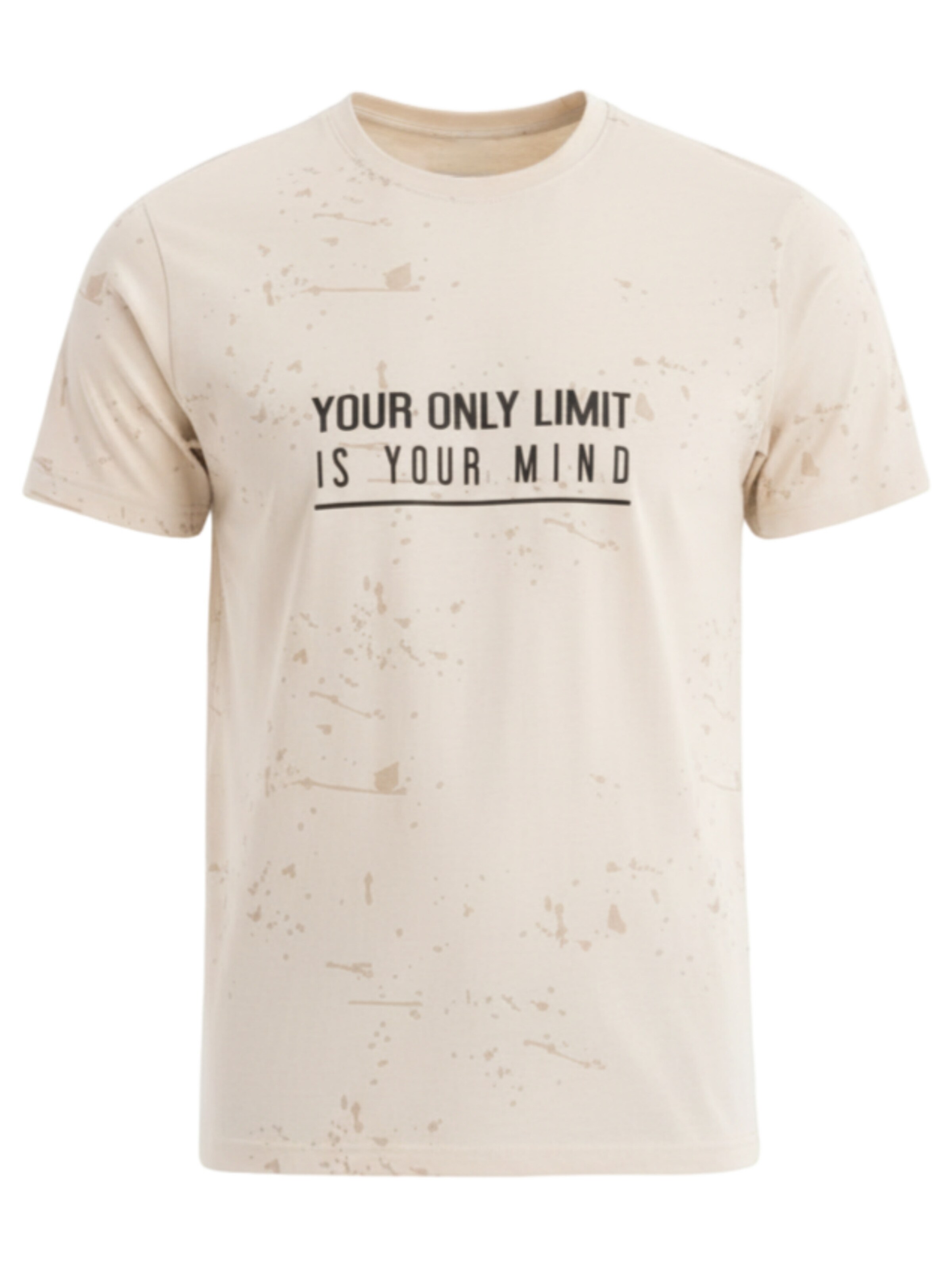 Ombre Shirt in Beige: front