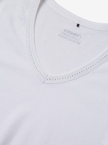 T-shirt Olsen en blanc