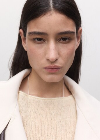 MANGO Sweater 'Sacalo' in Beige