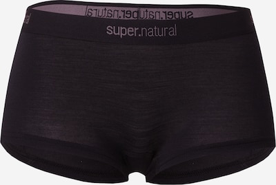 super.natural Sous-vêtements de sport 'TUNDRA175' en gris foncé / noir, Vue avec produit