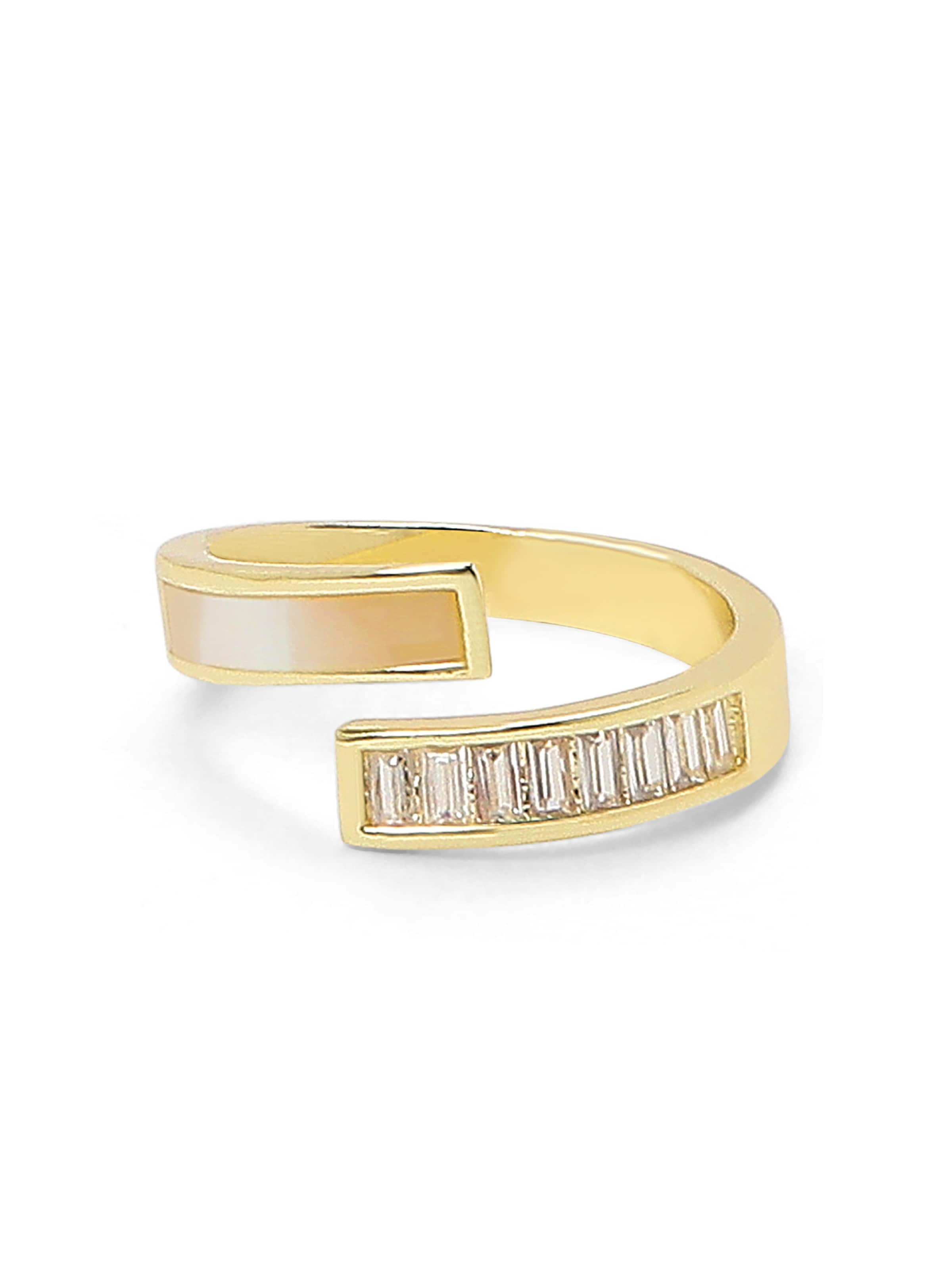 MISH Ring 'Joan' in Gold: Vorderseite