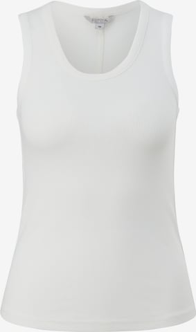 comma casual identity Top in White: front