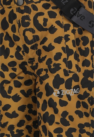 ZigZag Regular Sportbroek 'Soho' in Bruin