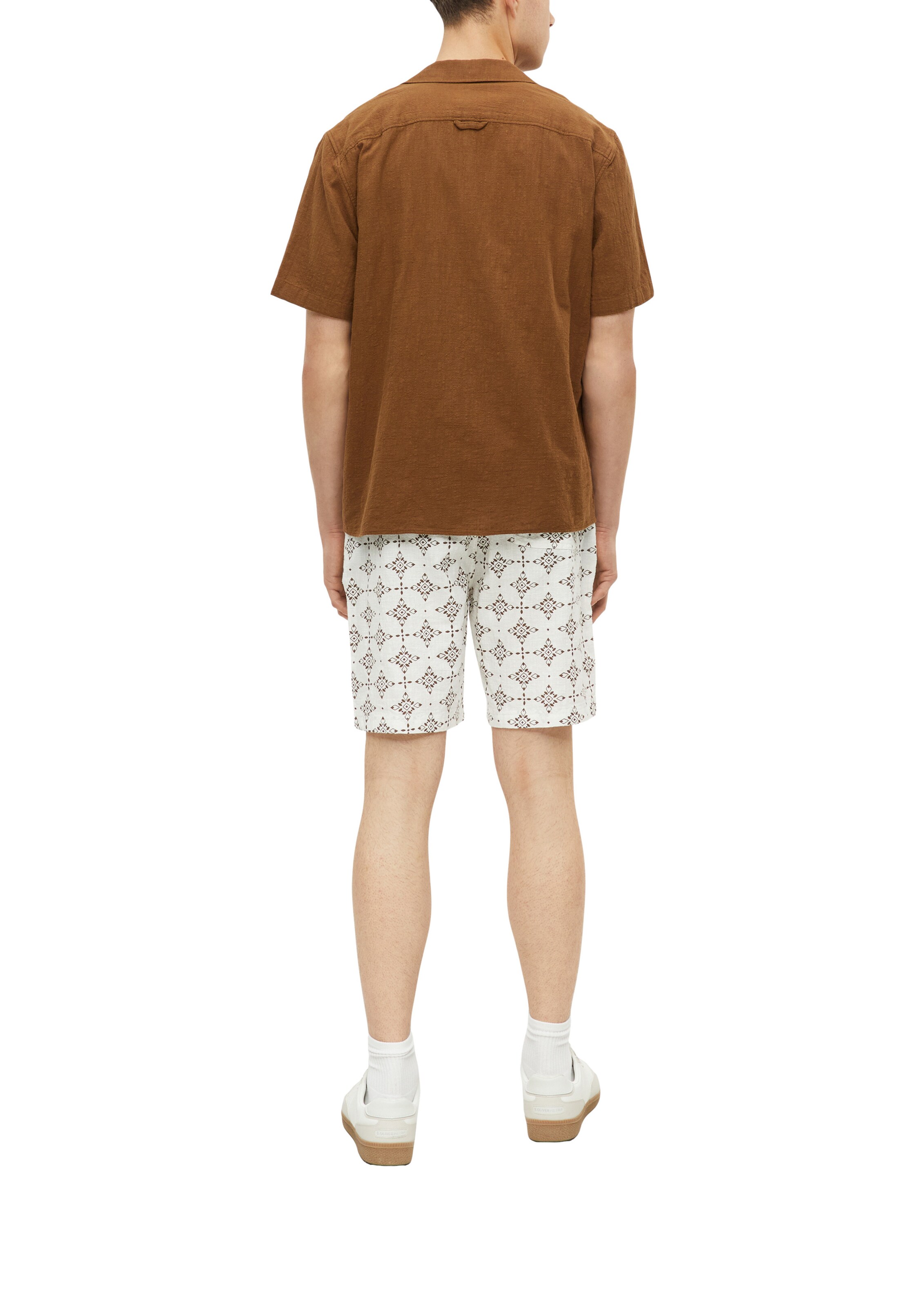 s.Oliver Regular Shorts 'Detroit' in Braun