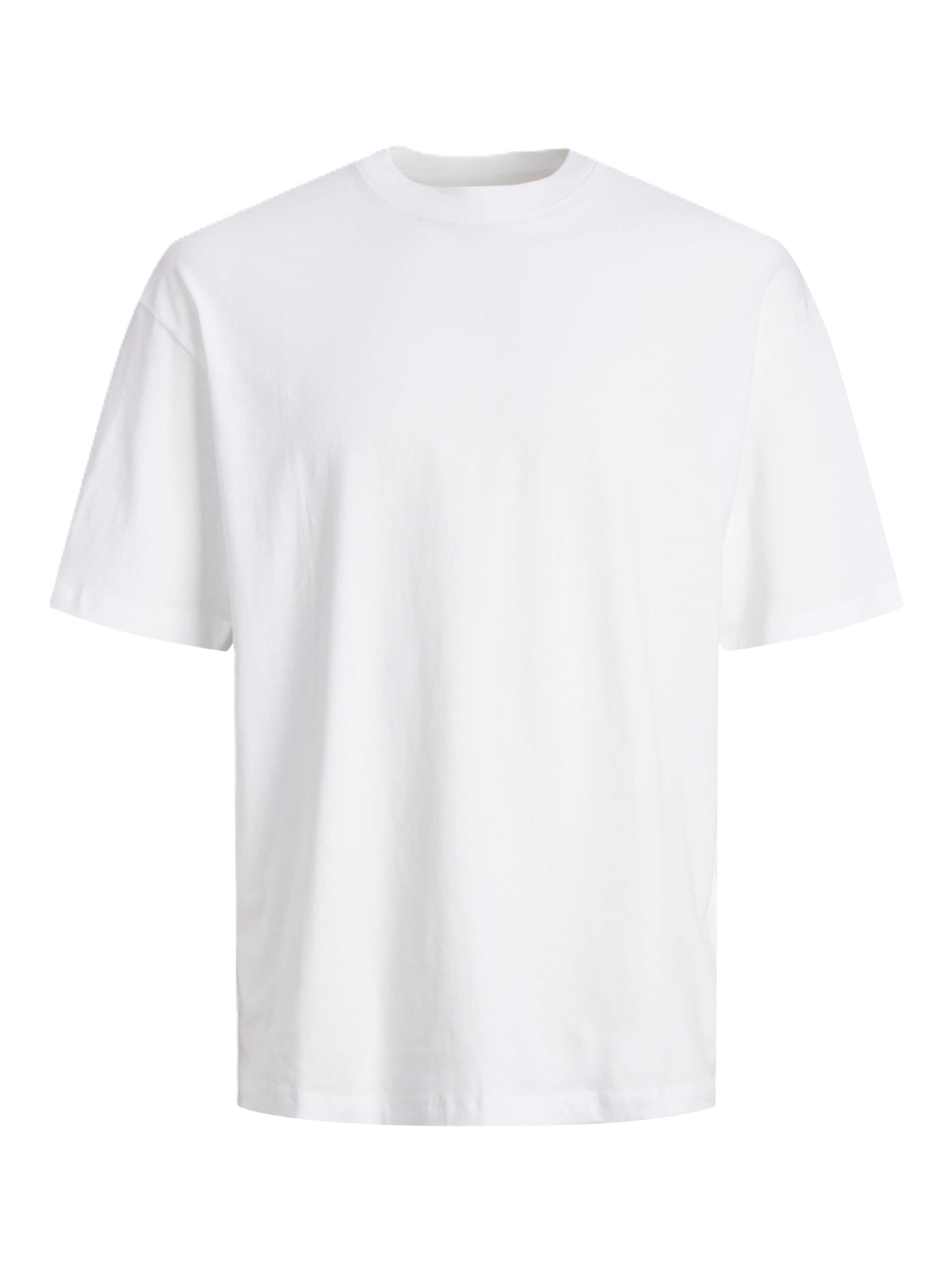 T-Shirt 'JJEBradley' JACK & JONES en blanc : devant