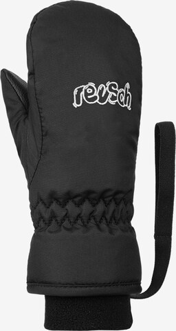 REUSCH Athletic Gloves 'Kids Mitten' in Black: front