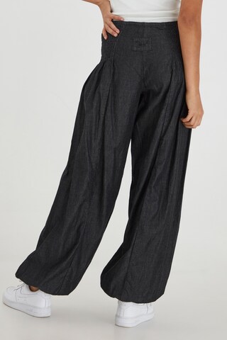 Wide Leg Pantalon harem 'Jill' PULZ Jeans en noir