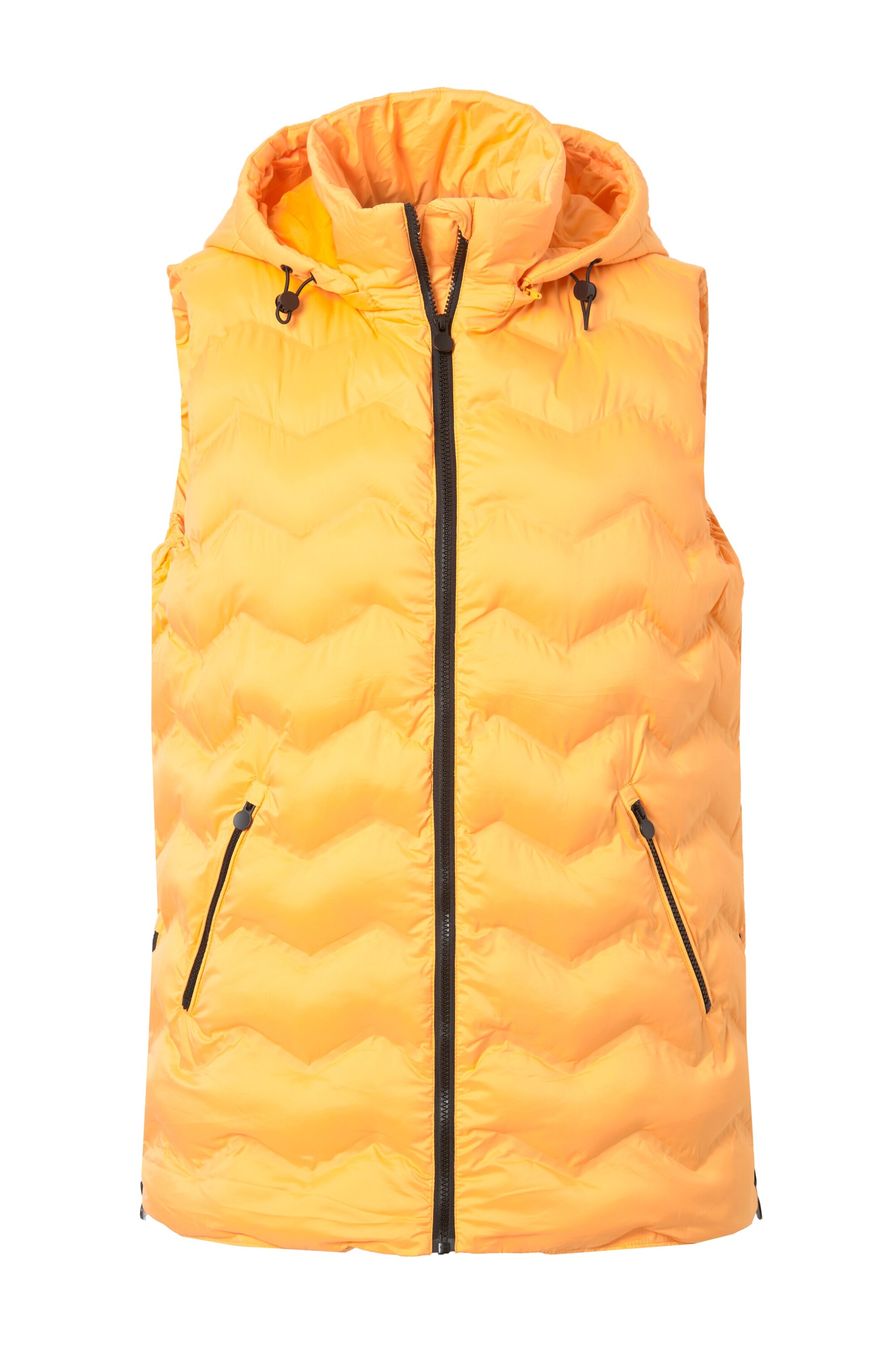 Ulla Popken Vest in Orange: front