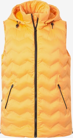 Ulla Popken Weste in Orange: Vorderseite