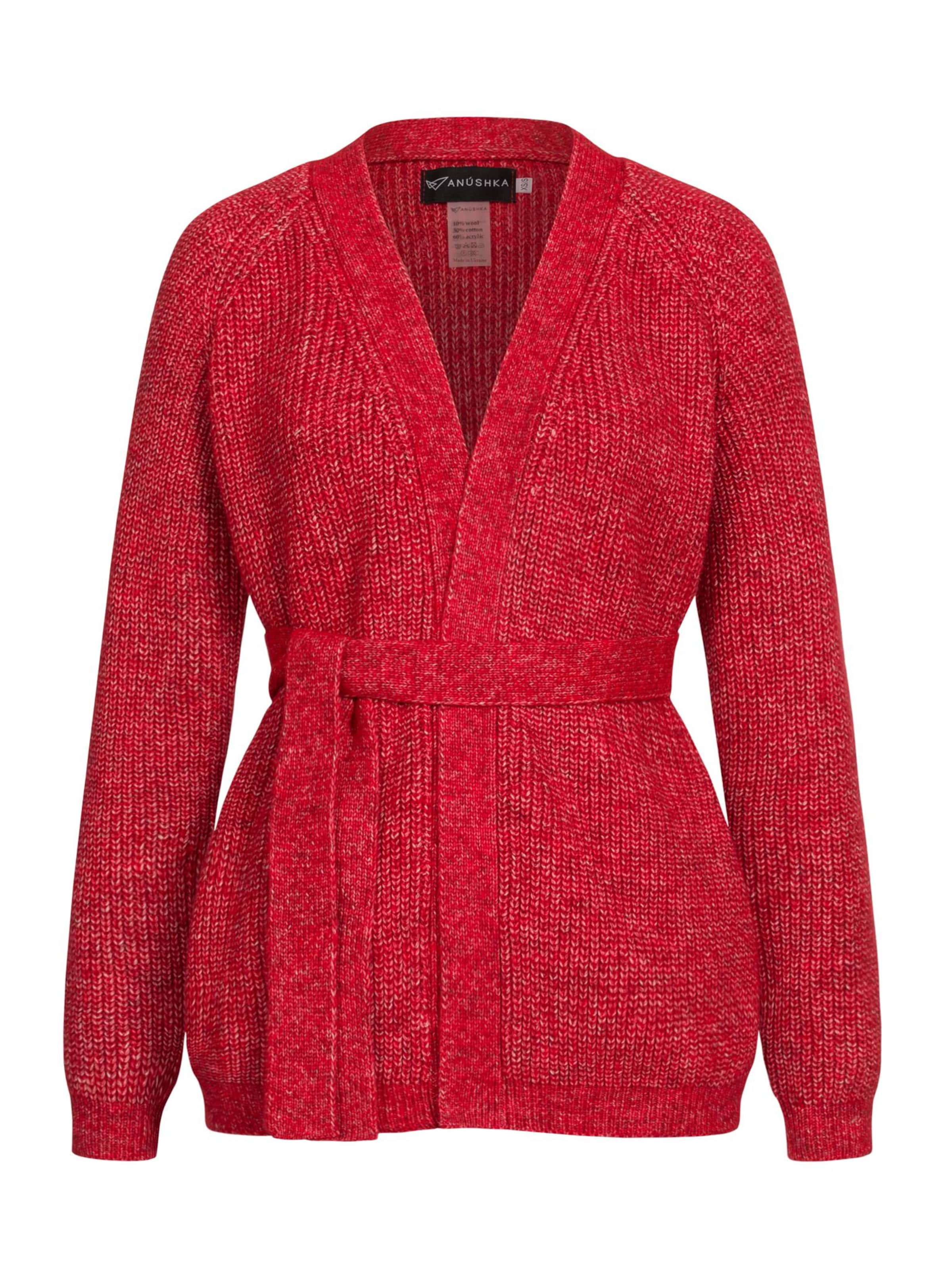 Anushka Strickjacke‌‌‌‌‌ in Rot: Vorderseite