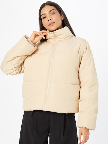 LENI KLUM x ABOUT YOU Winter Jacket 'Lilli' in Beige: front