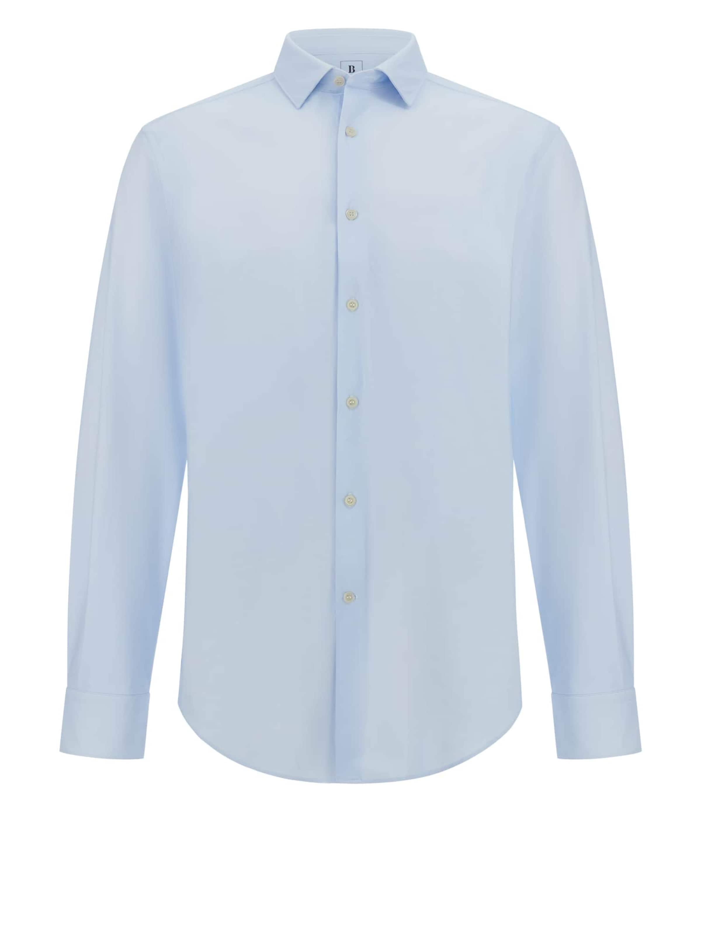 Boggi Milano Úzky strih Košeľa - Modrá: predná strana
