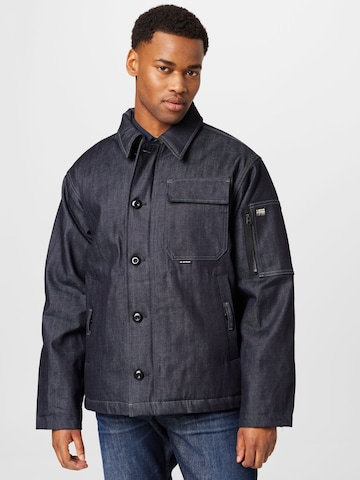 G-Star RAW Tussenjas in Blauw: voorkant