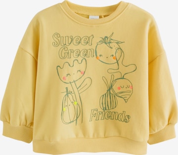 Next Bluzka sportowa w kolorze żółty: przód