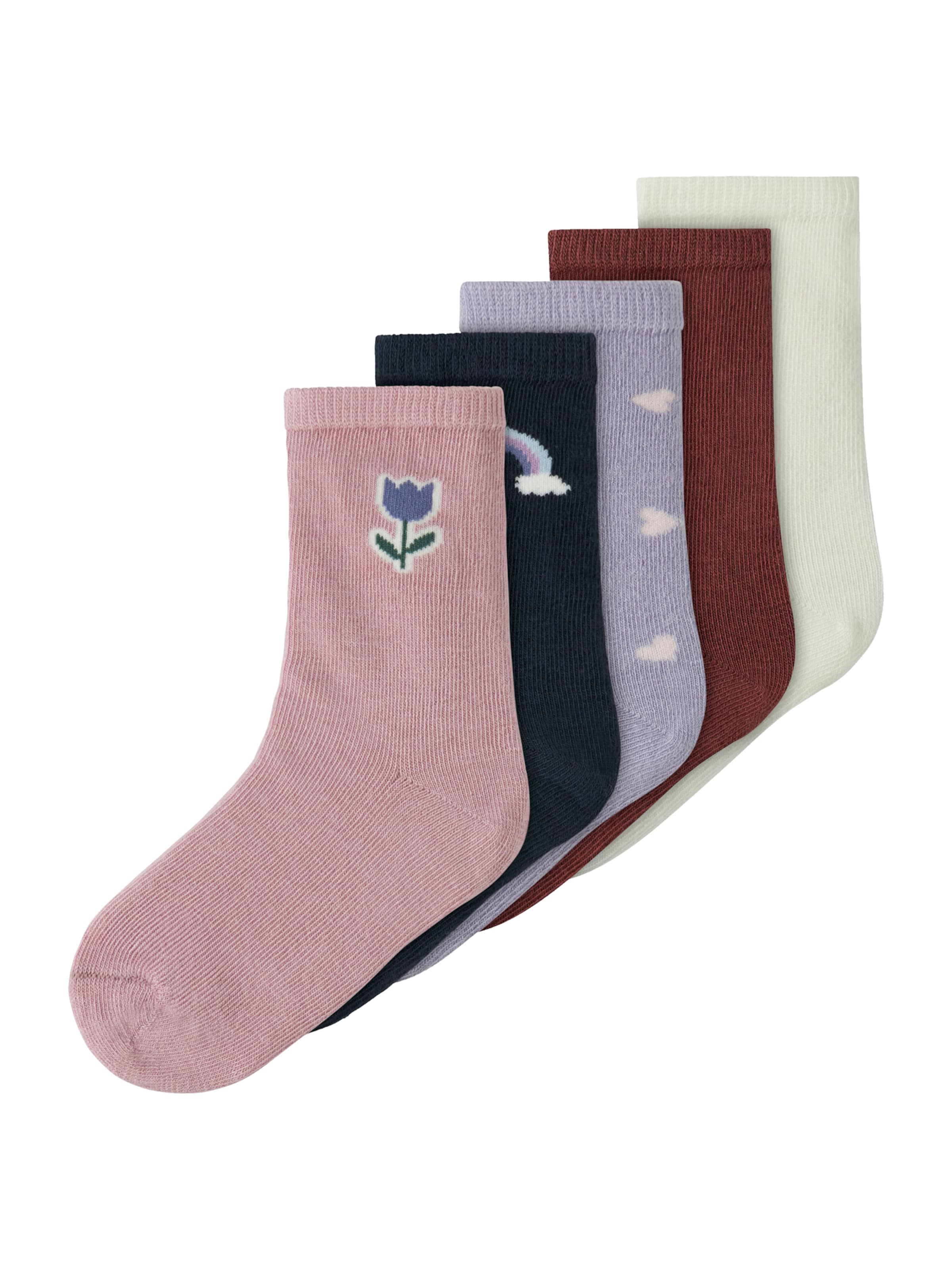 Calzino 'NMFVINNI' di NAME IT in blu: frontale