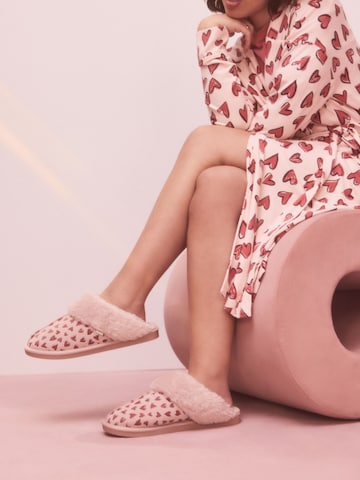 Pantoufle Next en rose