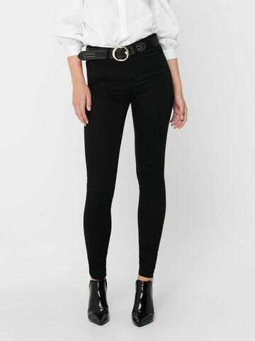 Skinny Jean JDY en noir : devant