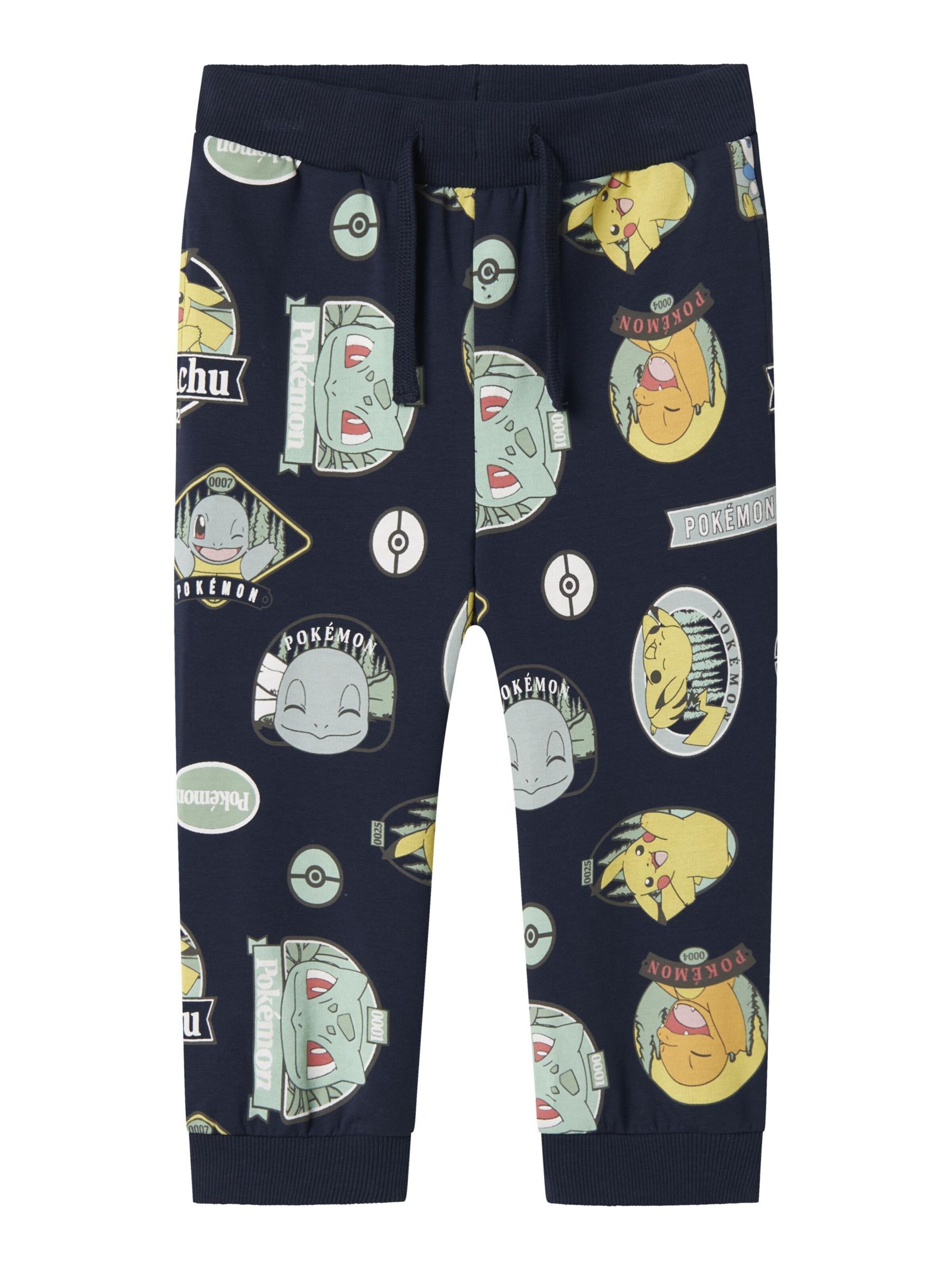 regular Pantaloni 'Pokémon Trading Card Game' di NAME IT in blu: frontale