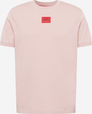 rožinė HUGO Red Marškinėliai 'Diragolino212': priekis
