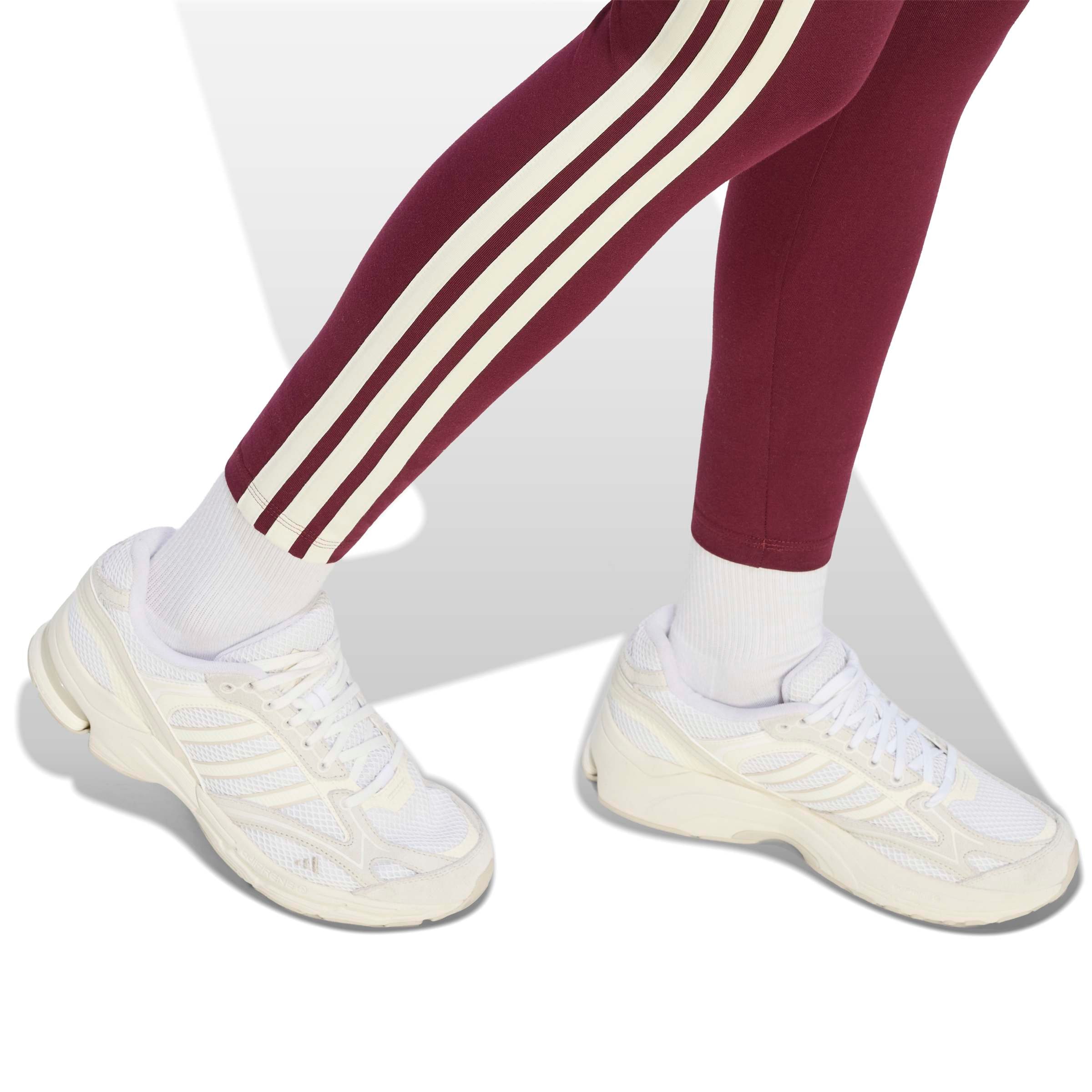 ADIDAS SPORTSWEAR Skinny Sporthose 'Essentials' in Rot