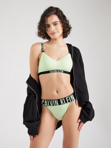 Calvin Klein Underwear String in Green