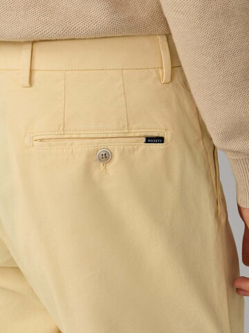 Hackett London Regular Chinohose 'Sanderson' in Gelb