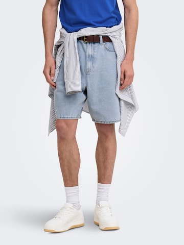Loosefit Jean 'ONSFade' Only & Sons en bleu