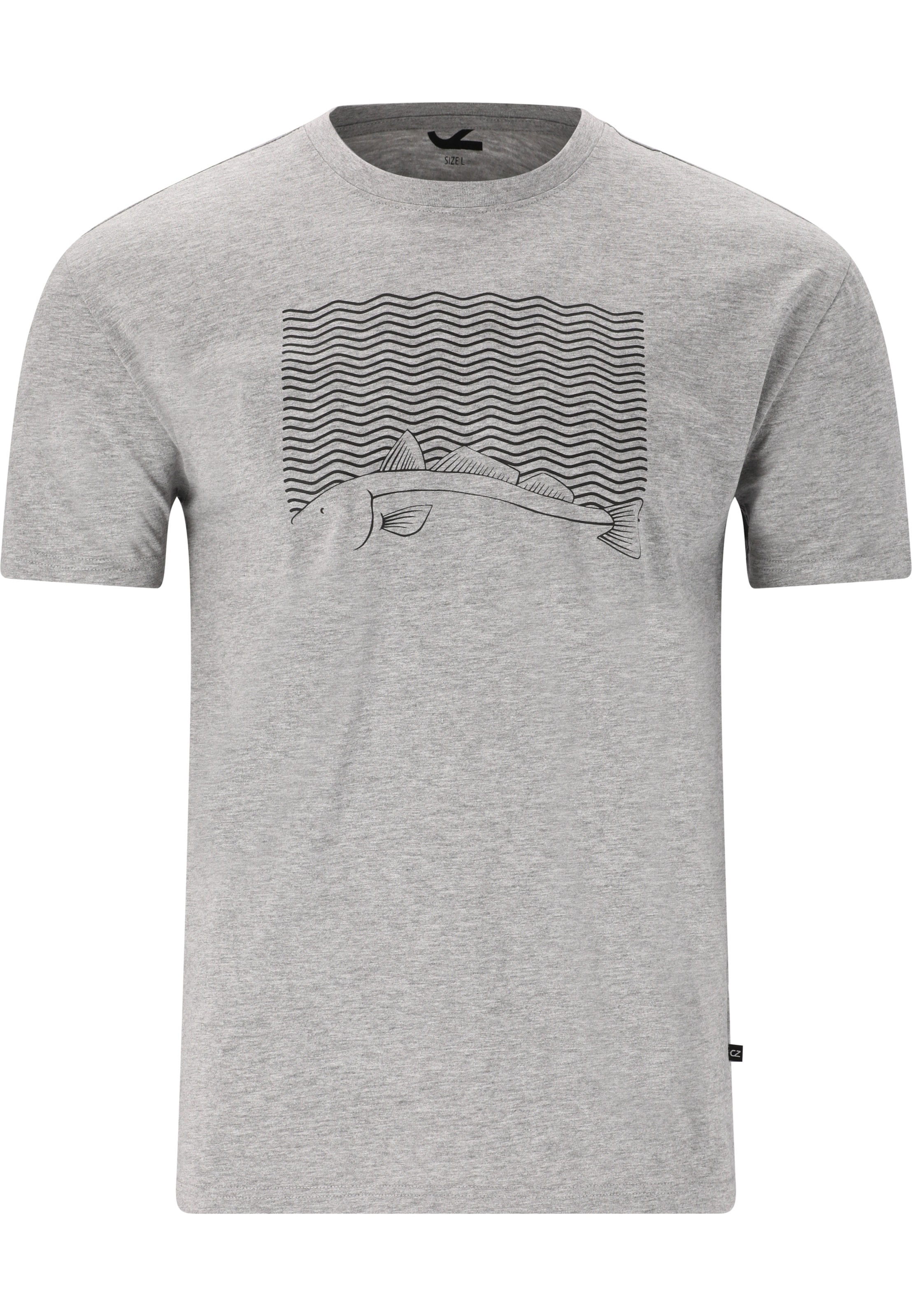 Cruz Shirt 'Gander' in Grey: front