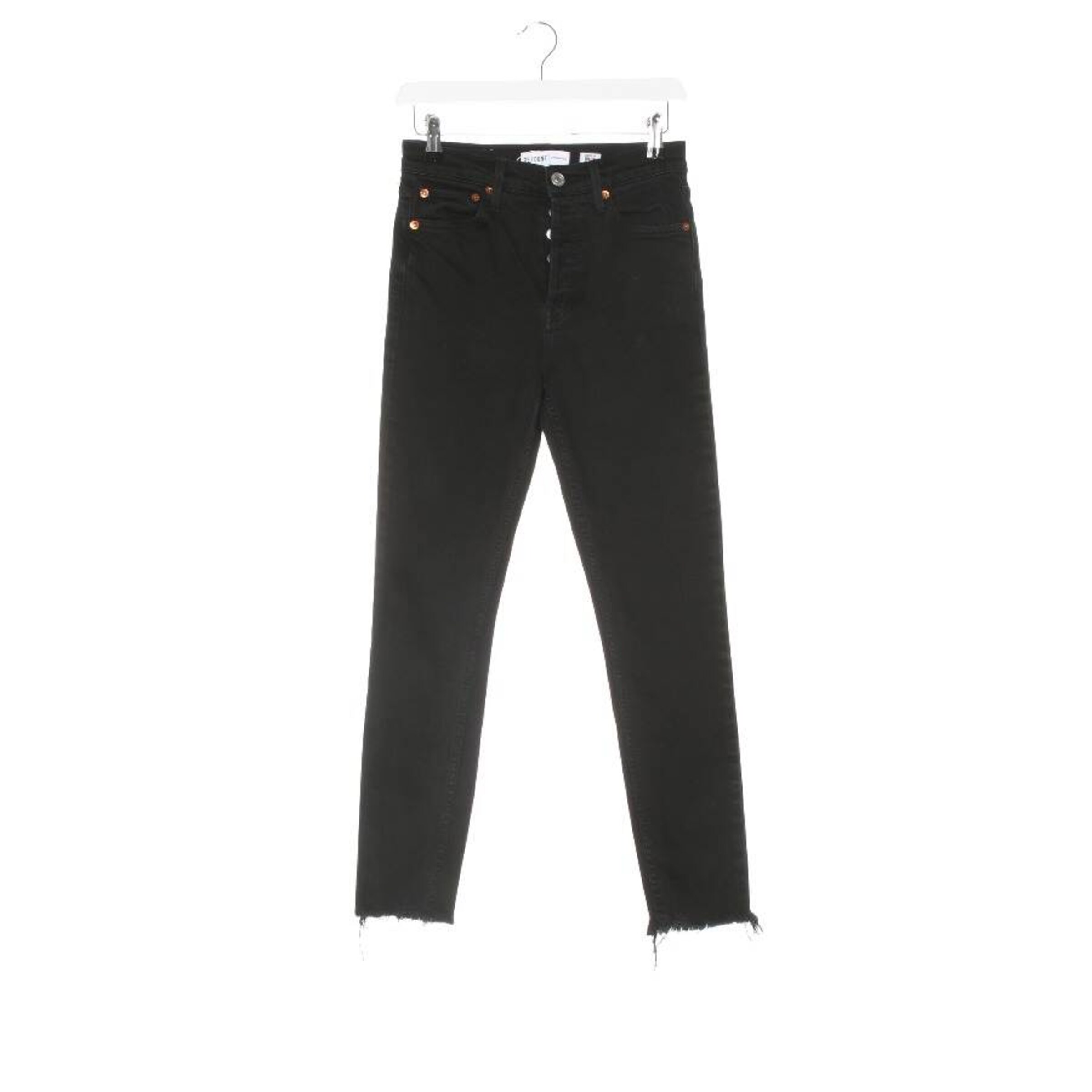 RE/DONE Jeans 26 in Schwarz: Vorderseite