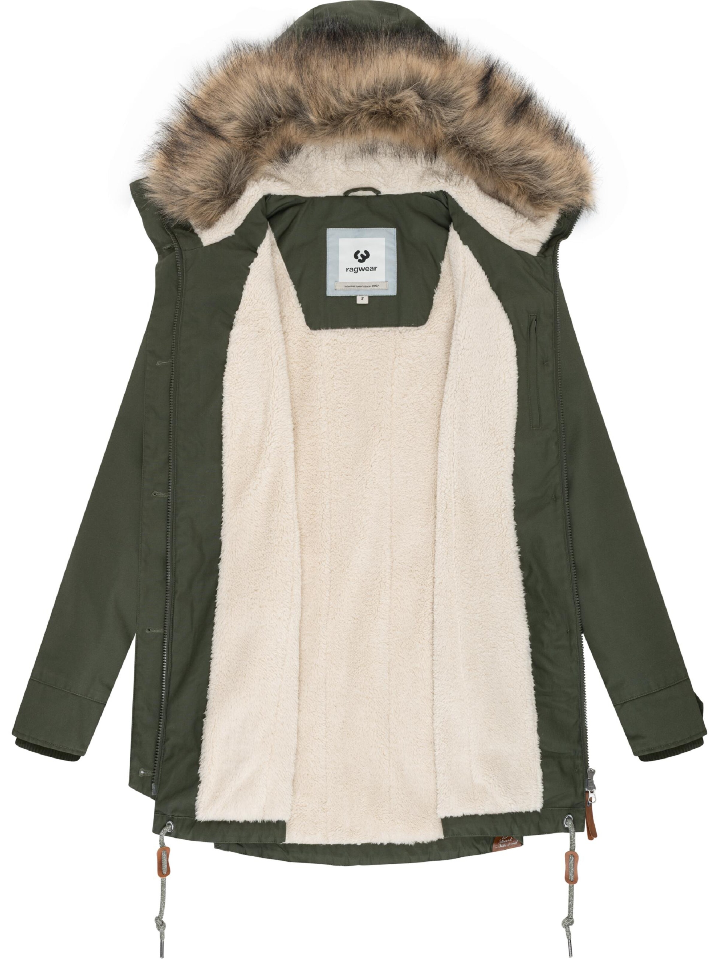 Ragwear Χειμερινό μπουφάν 'Jane' σε πράσινο