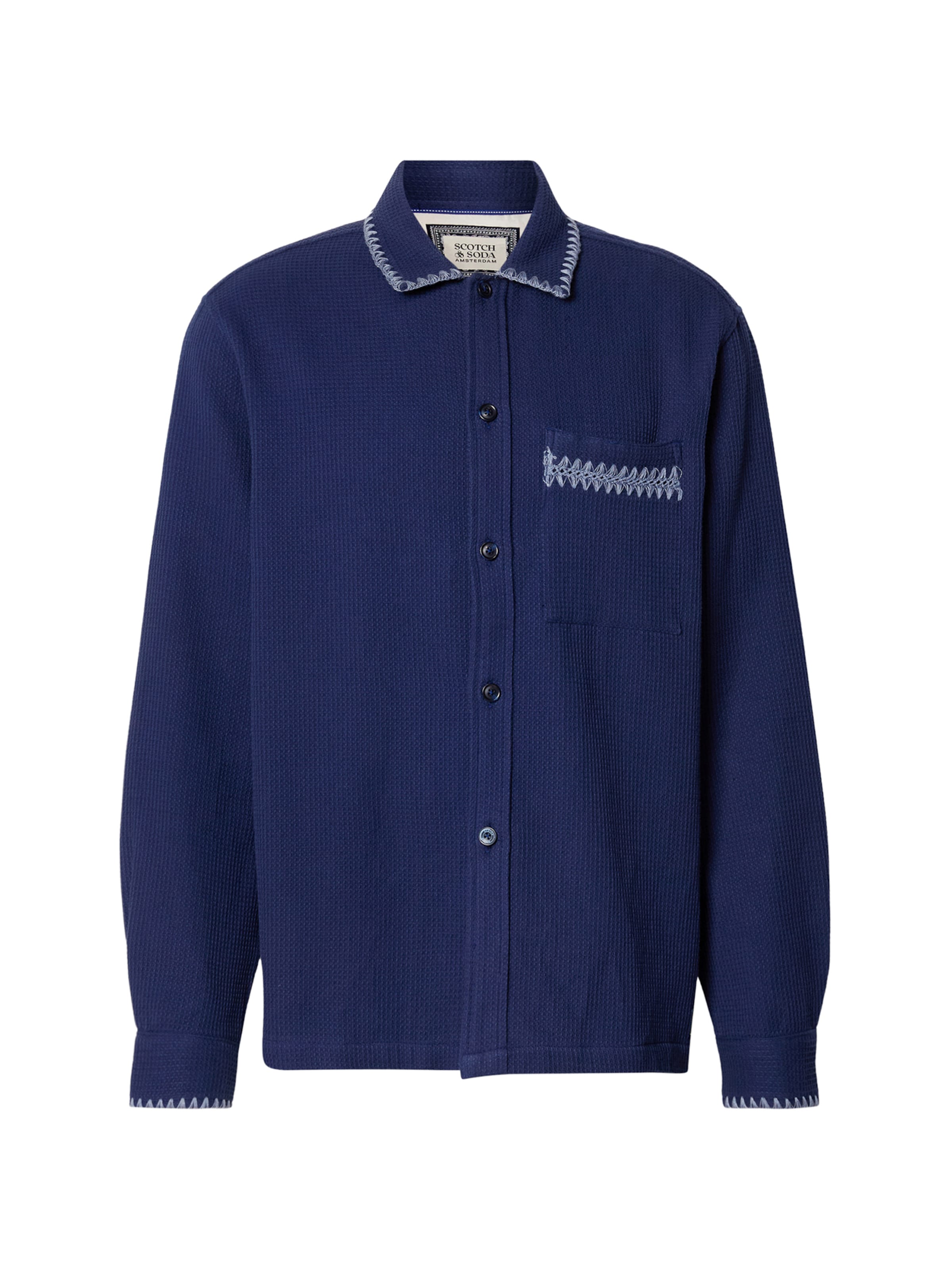 SCOTCH & SODA Comfort Fit Skjorte i blå: forside