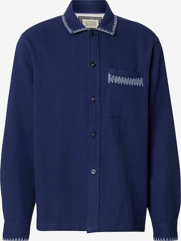 mėlyna SCOTCH & SODA Patogus modelis Marškiniai: priekis