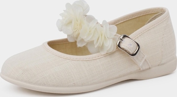 Pisamonas - Bailarina en beige: frente