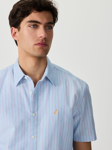 Next Regular Fit Skjorte i blå