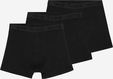 juoda Only & Sons Junior Apatinės kelnaitės 'OSJFITZ': priekis