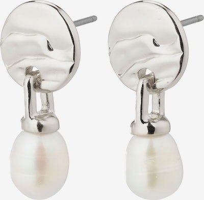 Pilgrim Náušnice 'Heat' - strieborná / perlovo biela, Produkt