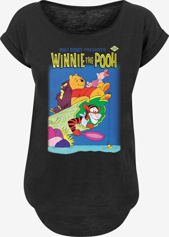 F4NT4STIC T-Shirt 'Winnie The Pooh' in Schwarz: predná strana