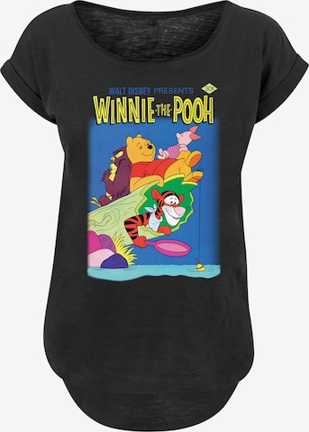 F4NT4STIC T-Shirt 'Winnie The Pooh' in Schwarz: predná strana