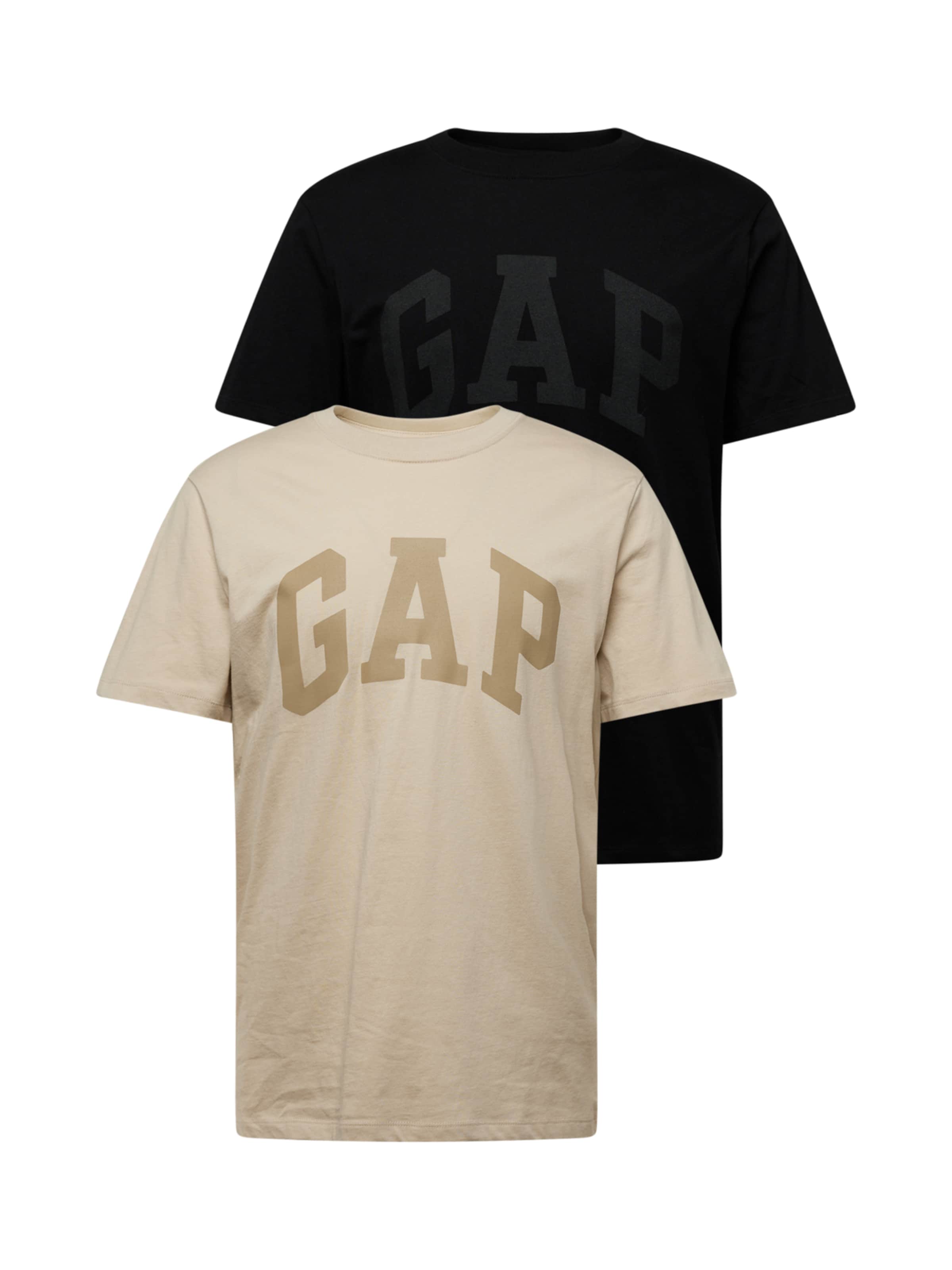 GAP Shirt in Beige: voorkant