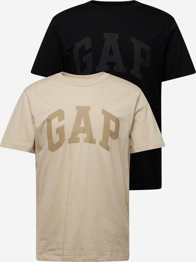 GAP Tričko - béžová / tmavobéžová / tmavosivá / čierna, Produkt