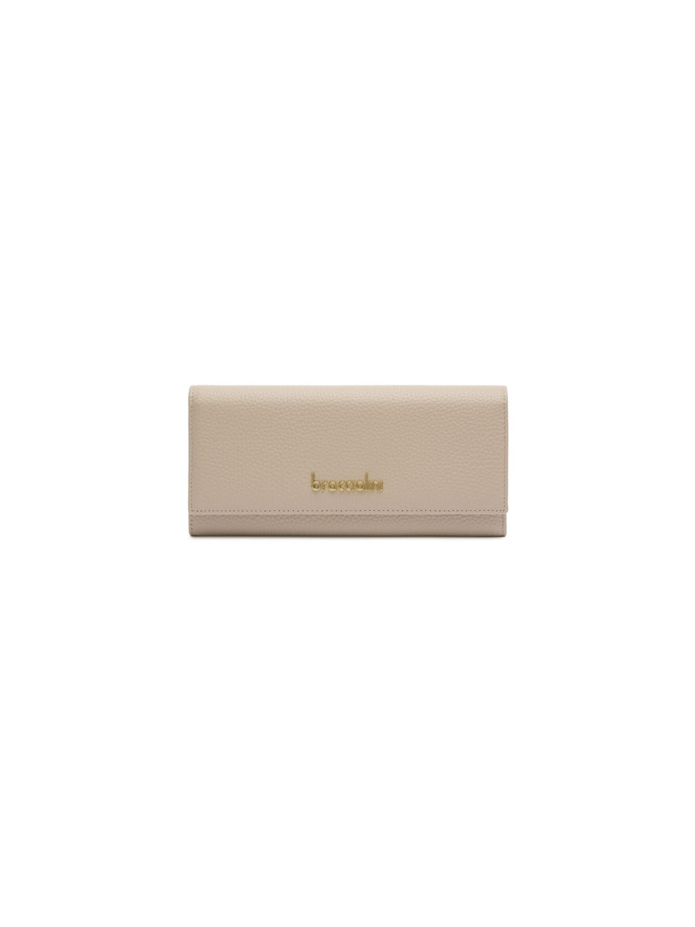 Braccialini - Cartera 'Basic' en gris: frente