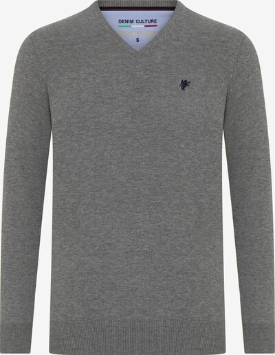 DENIM CULTURE Sweater 'VINCENT' in Navy / mottled grey, Item view