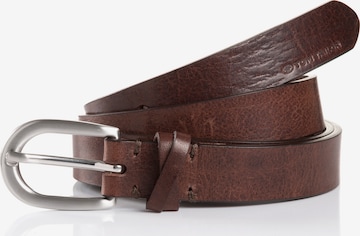 Ceinture 'NELLY' TOM TAILOR en marron : devant