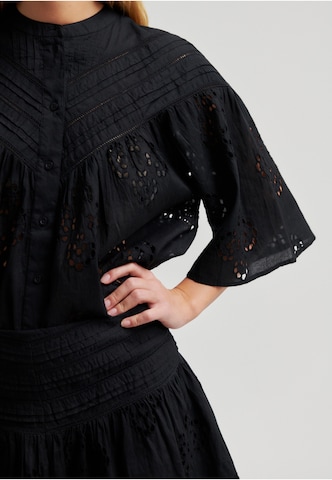 SECOND FEMALE - Blusa 'Angelina' em preto