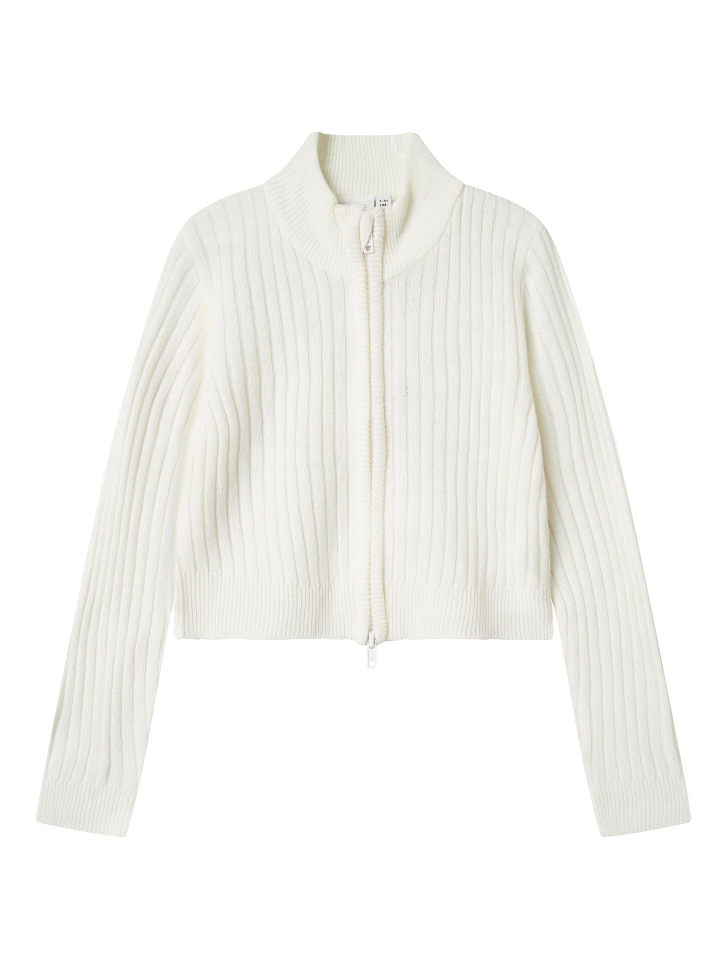 NAME IT Knit cardigan in White: front
