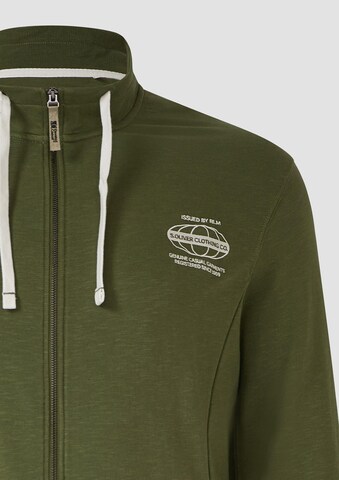 Veste de survêtement s.Oliver en vert